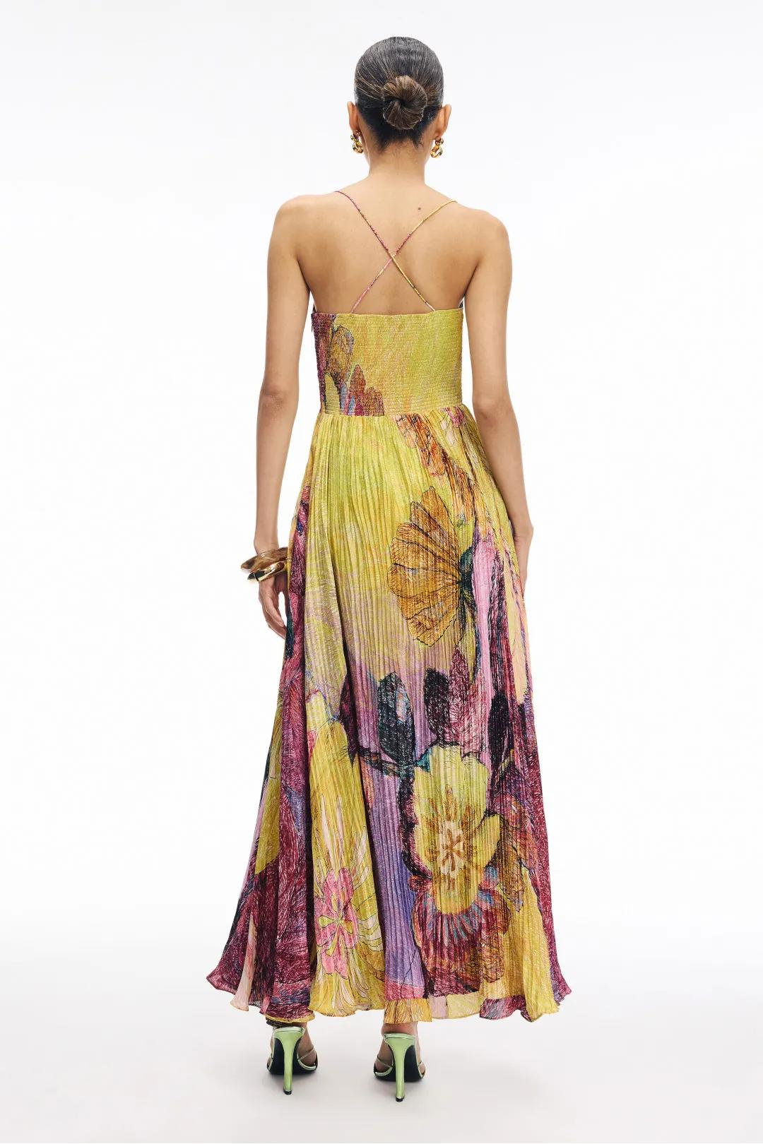 Kiara Ikat Maxi Dress