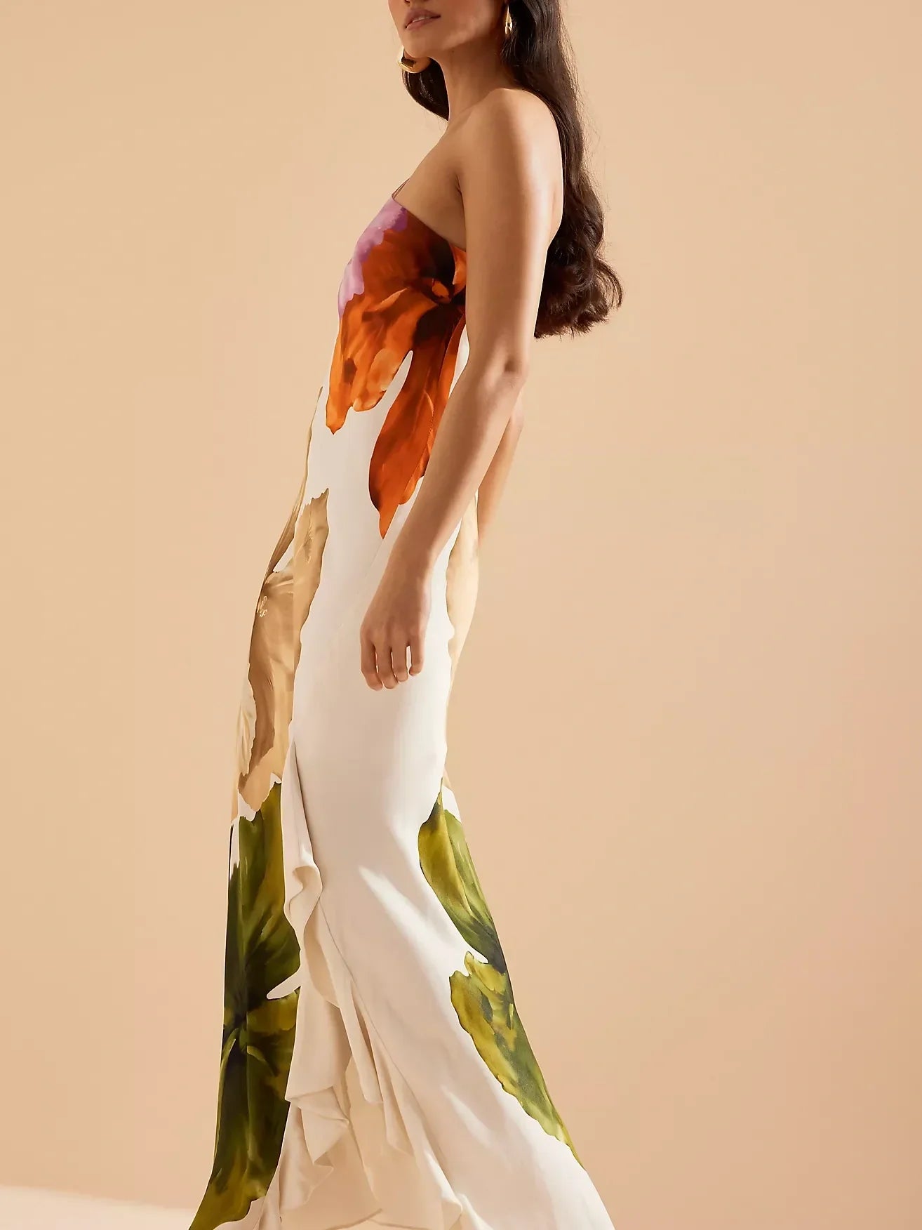 Demi One-Shoulder Maxi Dress