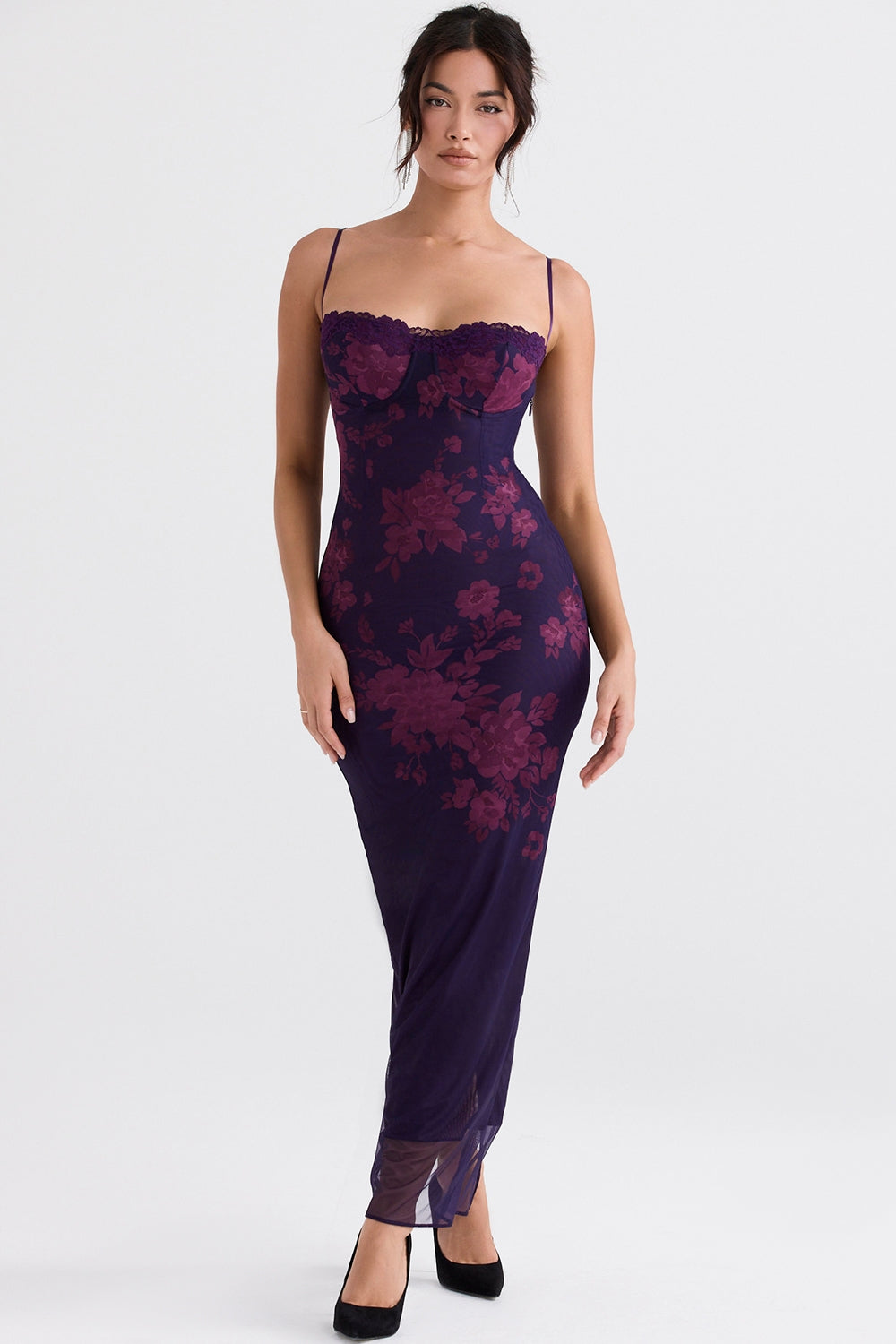 Isaline Dress – Violet Bloom