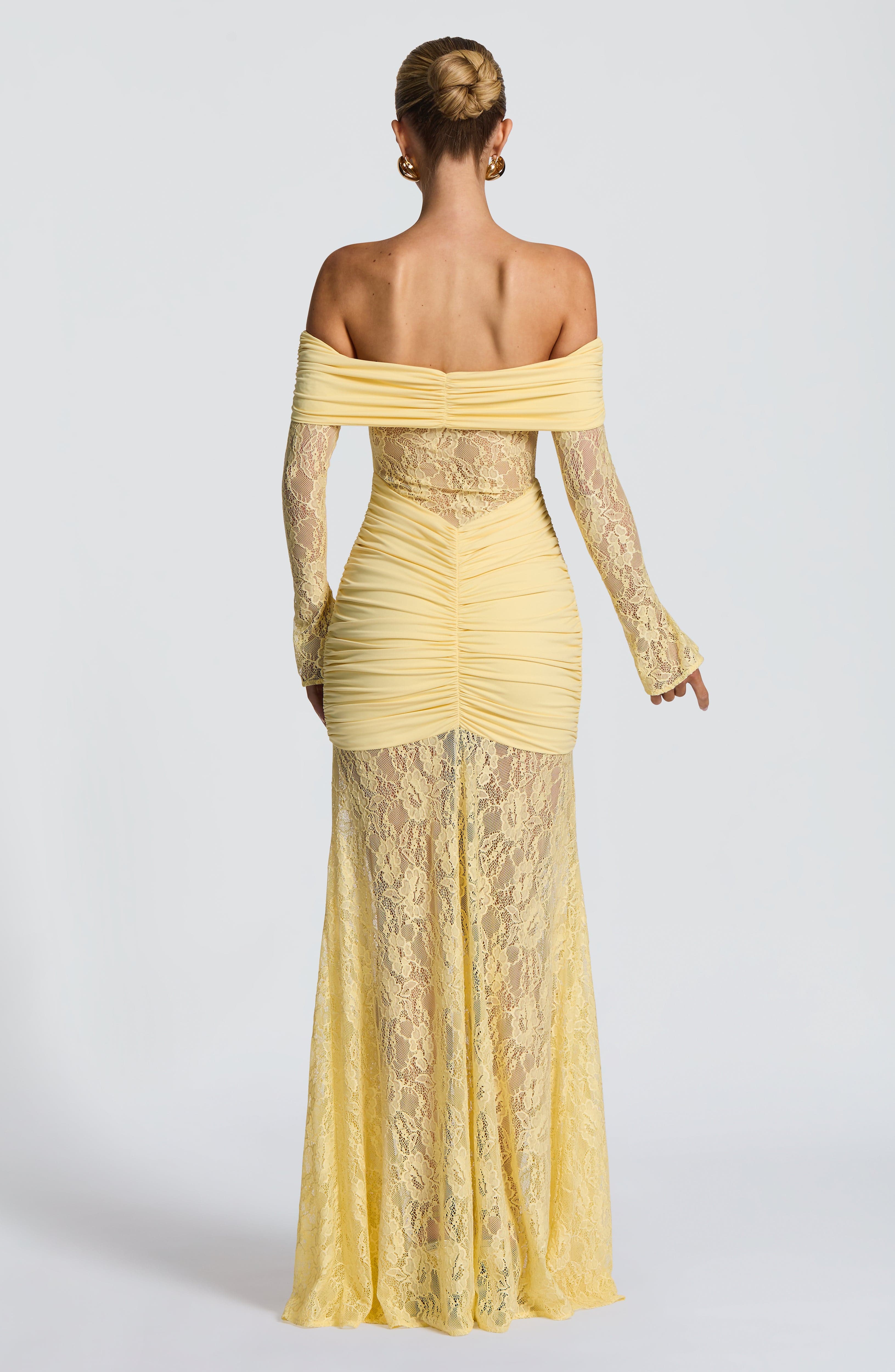Marigold Maxi Dress – Lemon