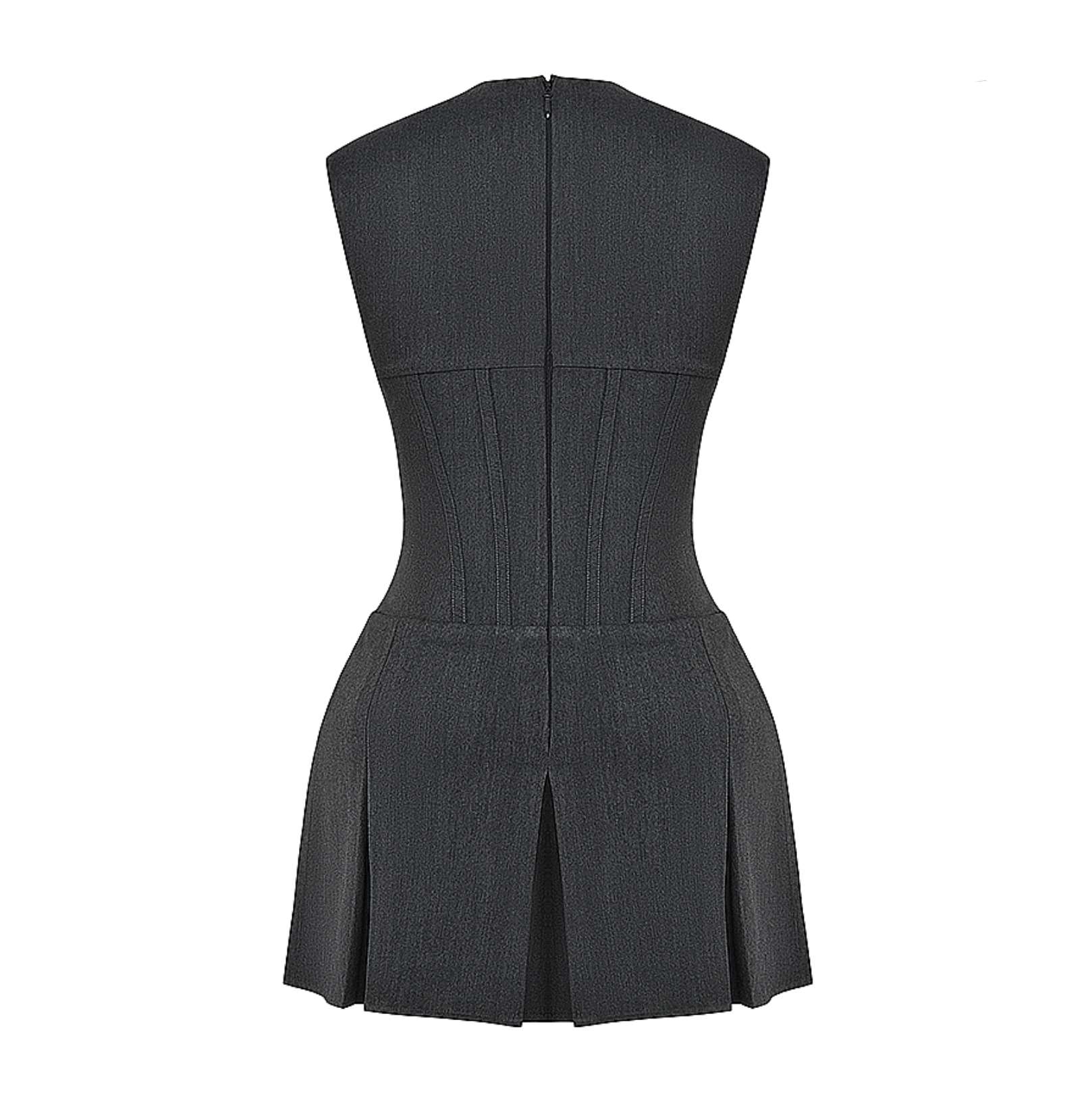 Colette Pleated Corset Mini Dress