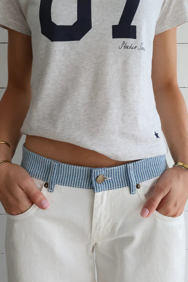 Sienna Tailored Denim Trousers