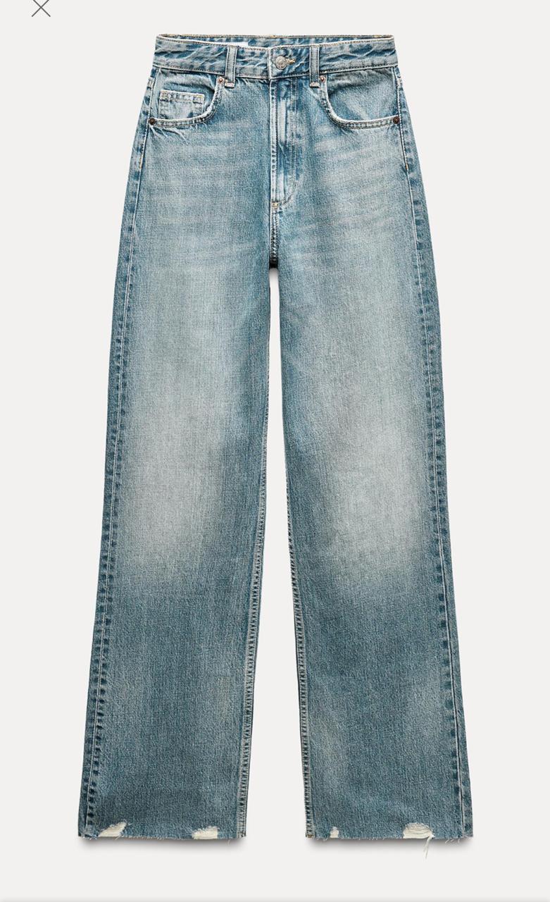 Back Ripped Torn Jeans