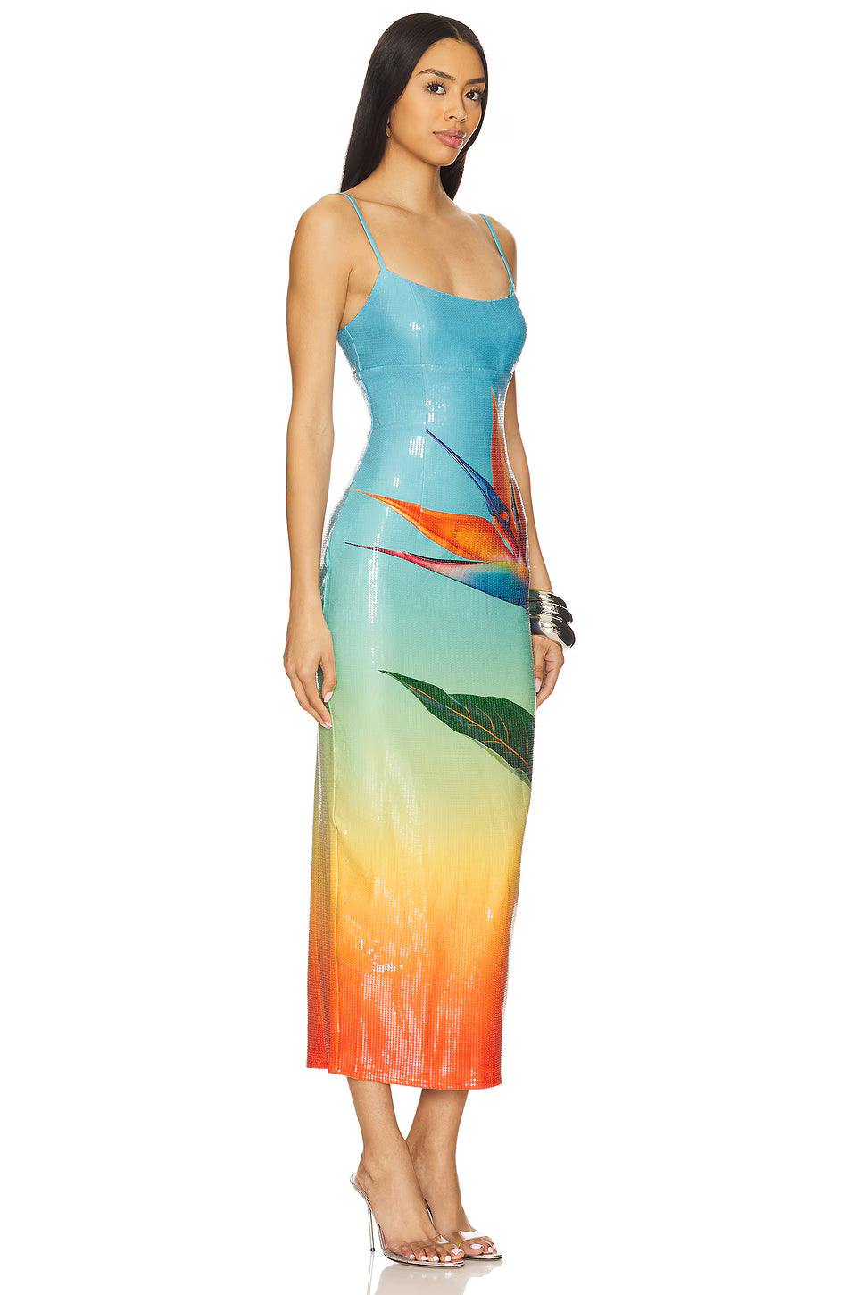 Celina Sequin Midi Dress