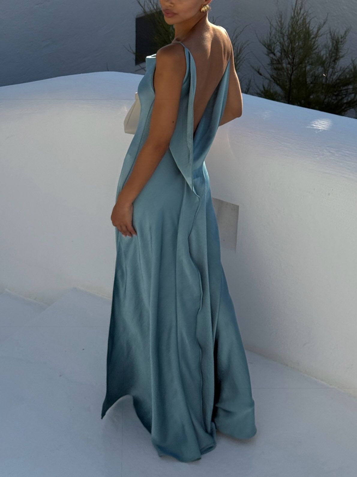Amara Satin Slip Dress