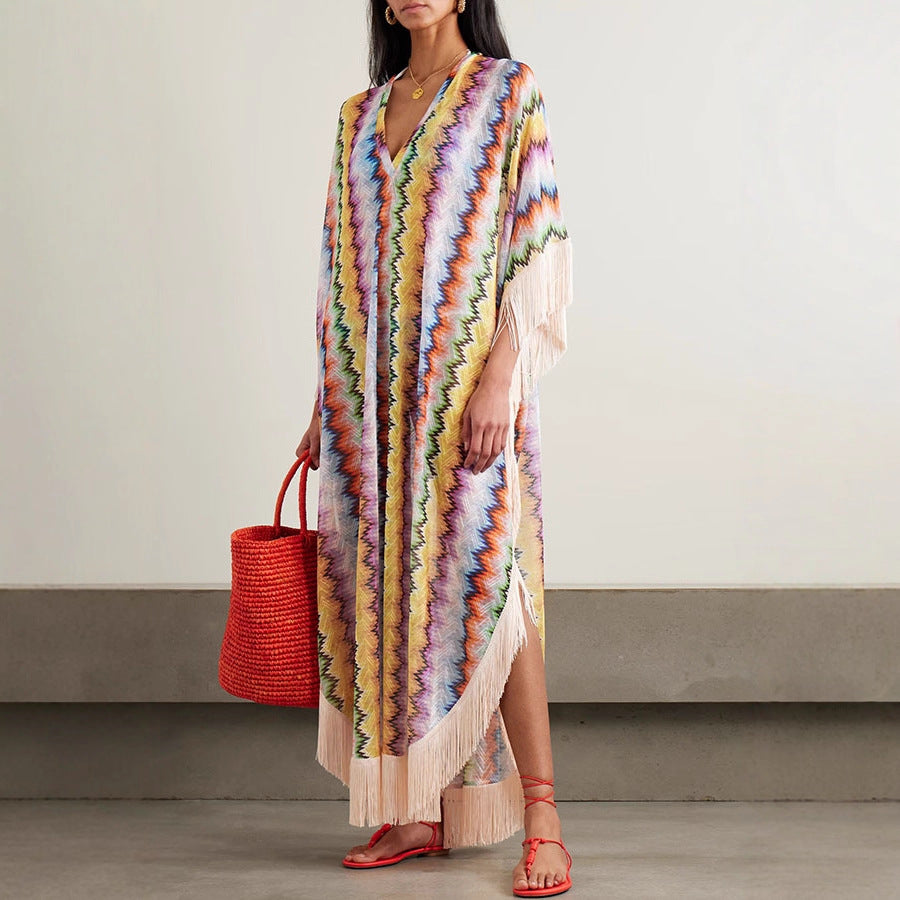 Festival Waves Knit Dress