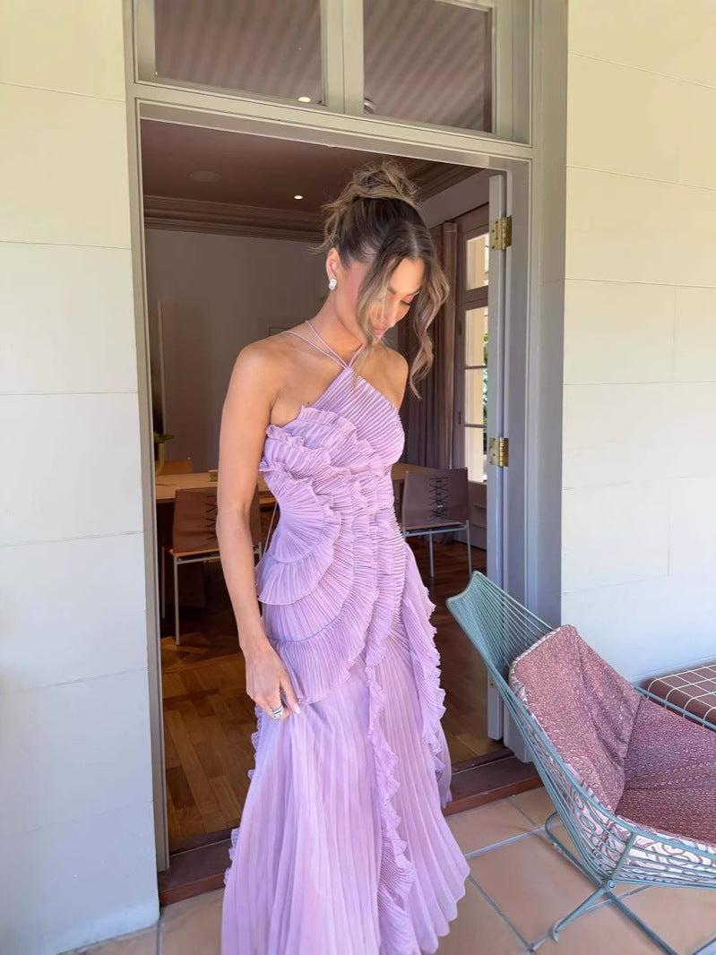 Deyanira Ruffle Midi