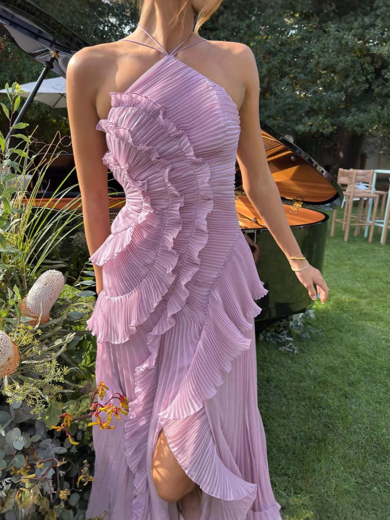 Deyanira Ruffle Midi