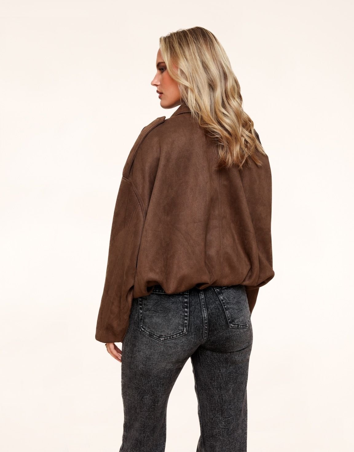 The Suede Bomber – Cocoa