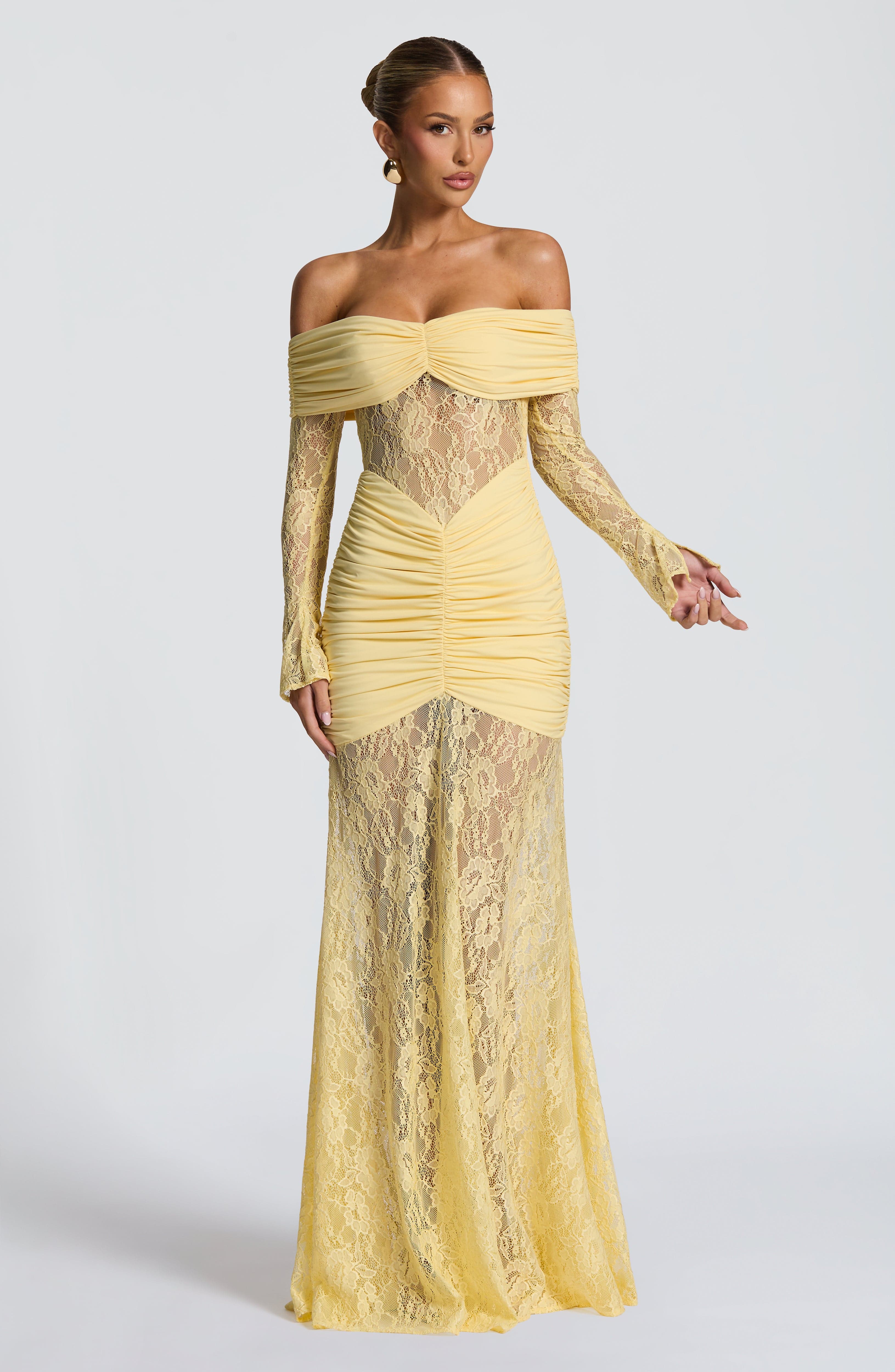 Marigold Maxi Dress – Lemon